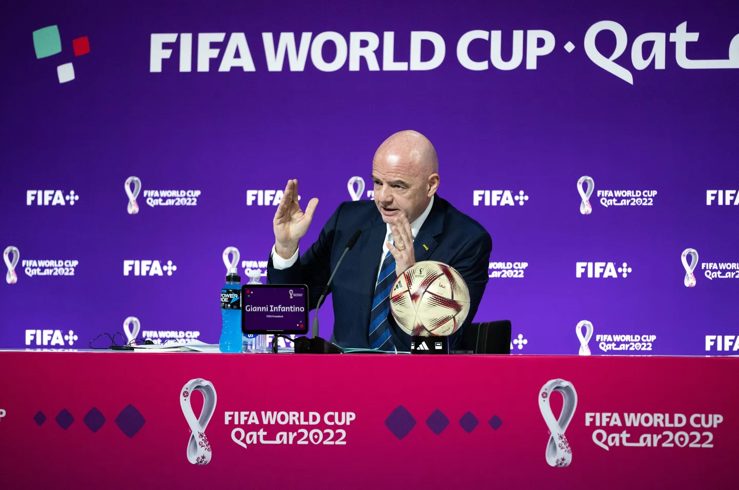 FIFA president Gianni Infantino.