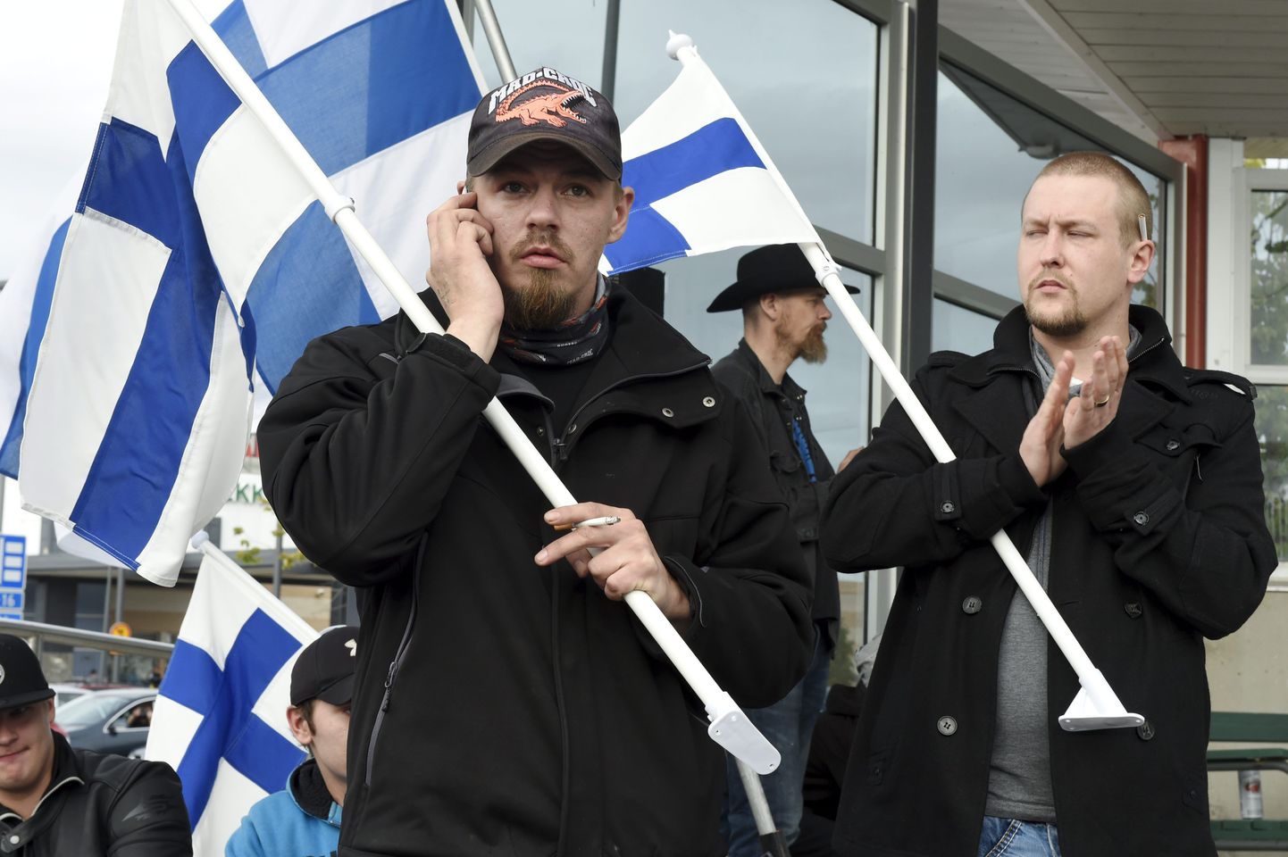 Migratsioonivastane meeleavaldus käesoleva aasta septembris Soome linnas Kemis.