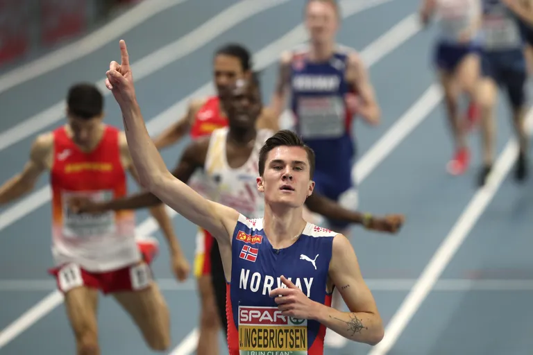 Jakob Ingebrigtsen võitis 7. märtsil Poolas toimunid sise-EMil 3000 meetri jooksus kuldmedali. 