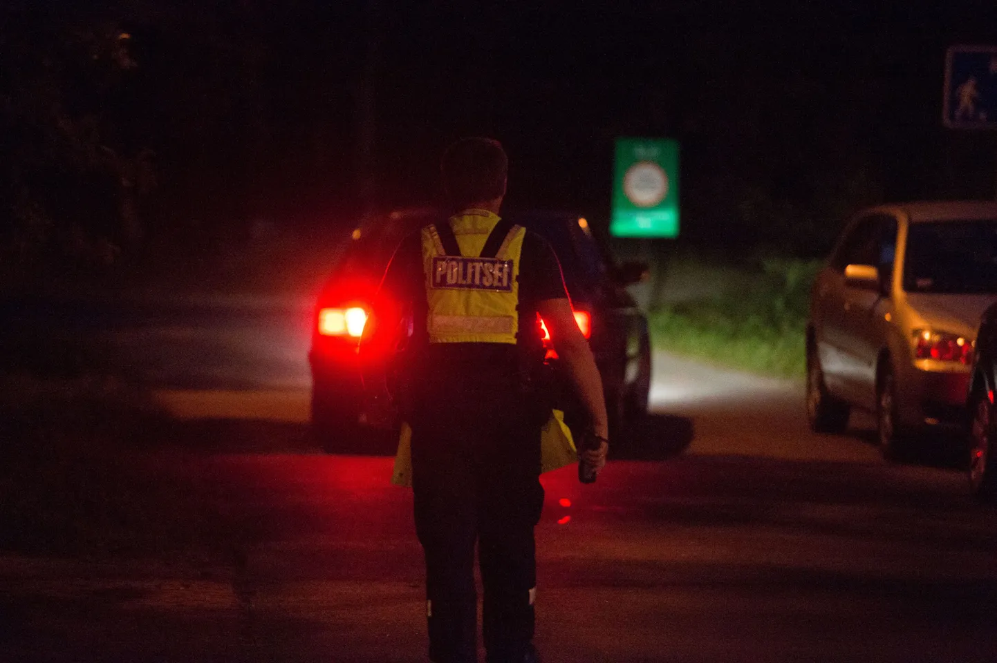 Politseireid «Kõik puhuvad» Viimsi valla ja Tallinna linna piiril.