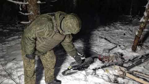 Tramps netic, ka Ukrainas droni uzbrukuši Putina rezidencei