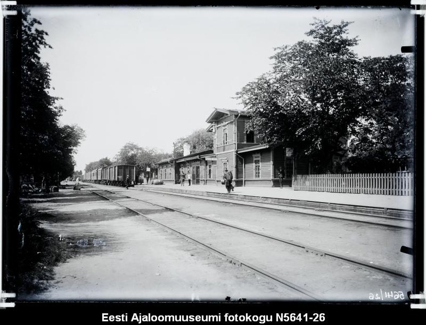 Rakvere raudteejaam 1930-ndatel.