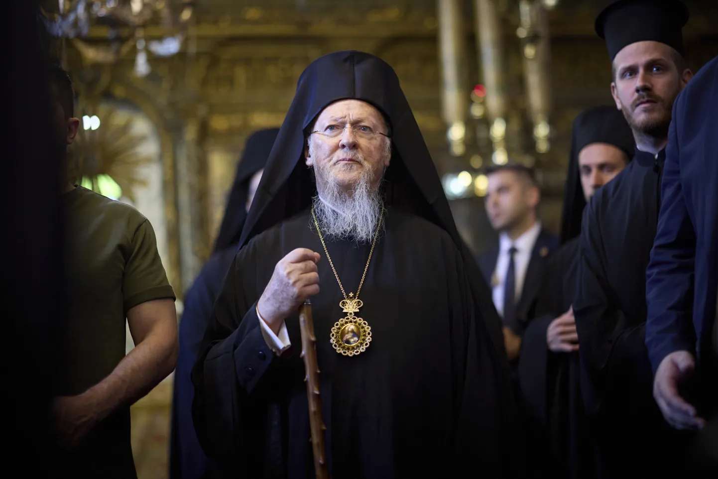 Вселенский патриарх Константинопольский Варфоломей.