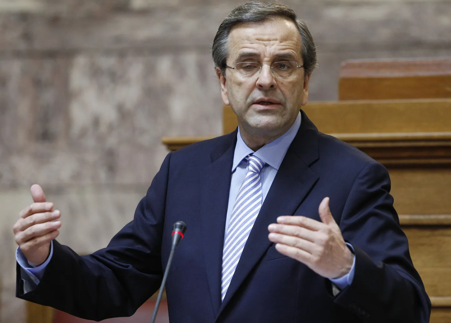 Kreeka peaminister Antonis Samaras.