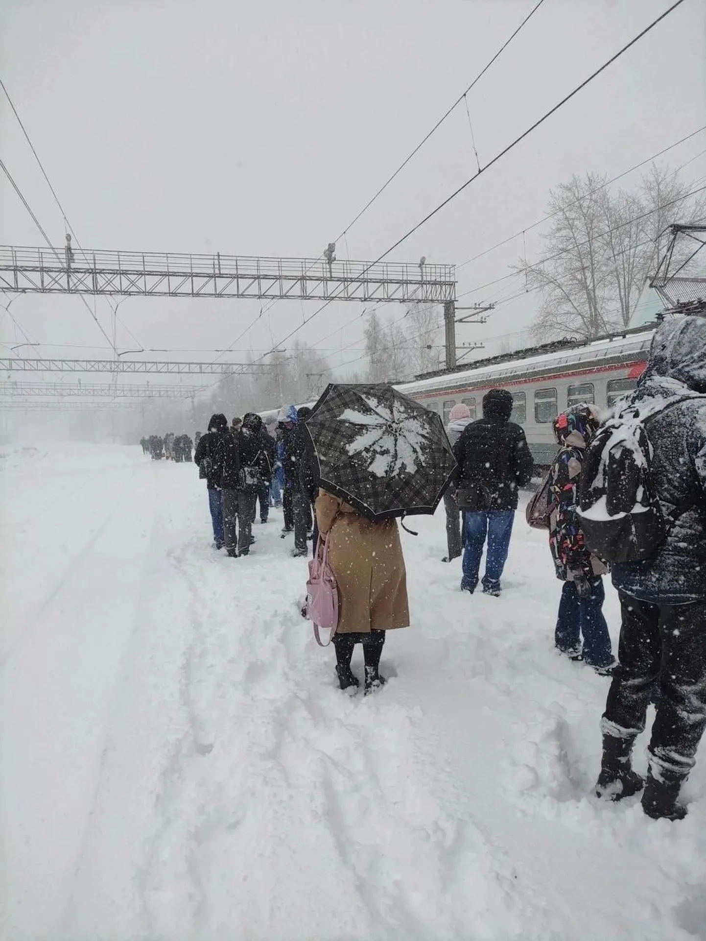 Снег в Москве