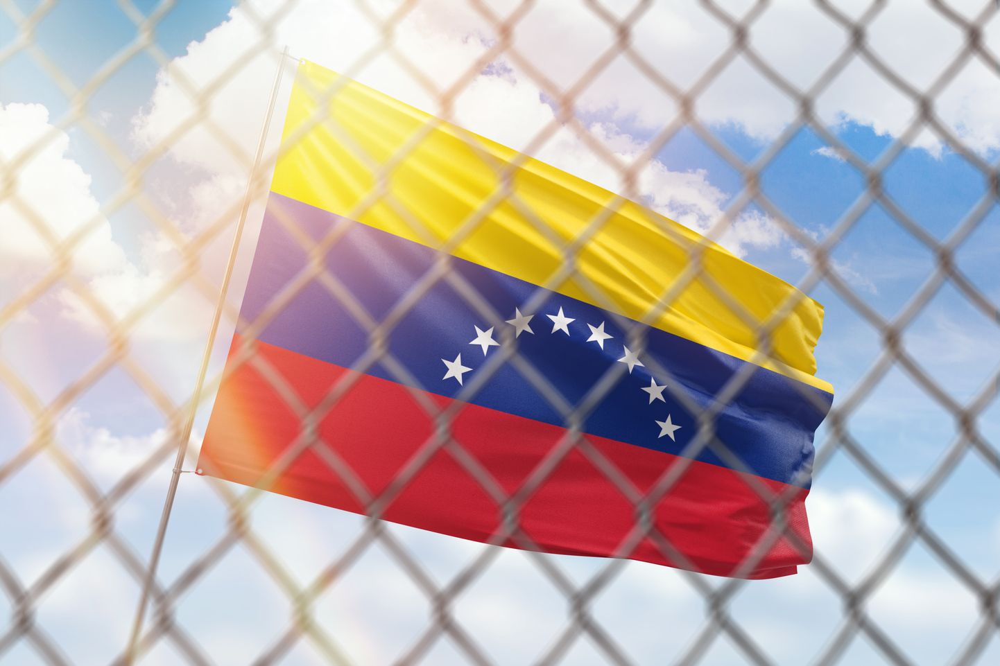 Venecuēlas karogs.