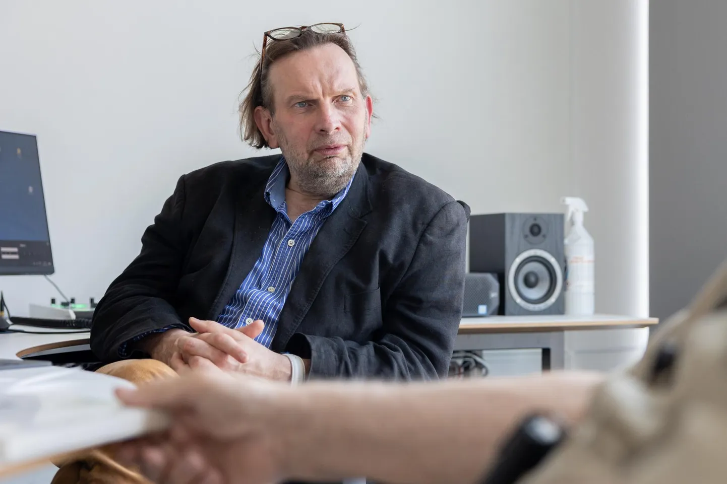 22.07.2022, Marek Strandberg raadiosaates, Postimees FOTO: Kermo Benrot