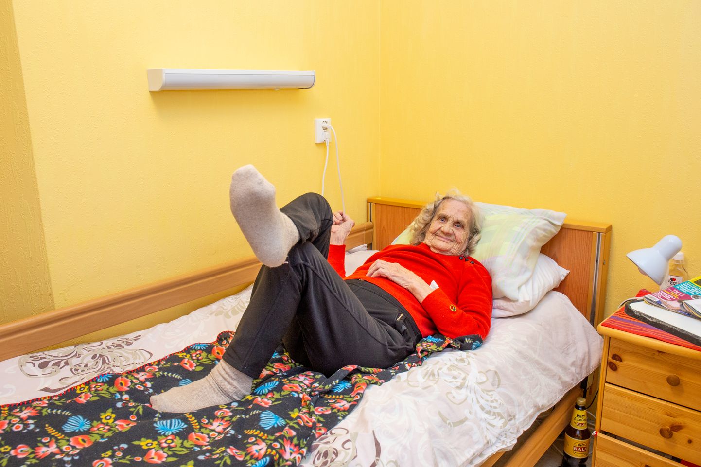 Vananeda võib ka väärikalt. Pildil 103-aastane Jelena Pütisepp.