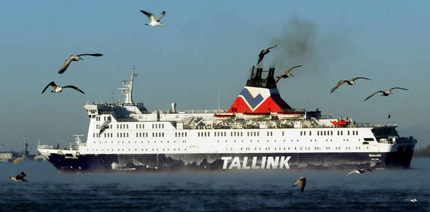 Tallinki reisilaev Meloodia.