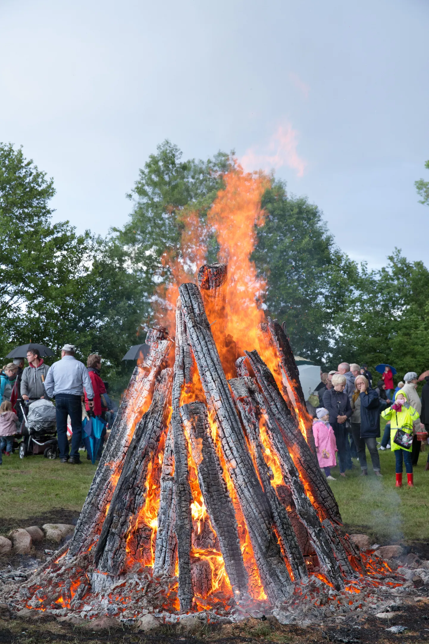 Jaanipäev Eesti Vabaõhumuuseumis.