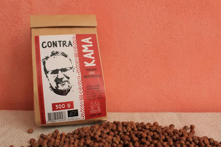Contrakama ühendab endas lätlaste halli herne ja eesti kama.