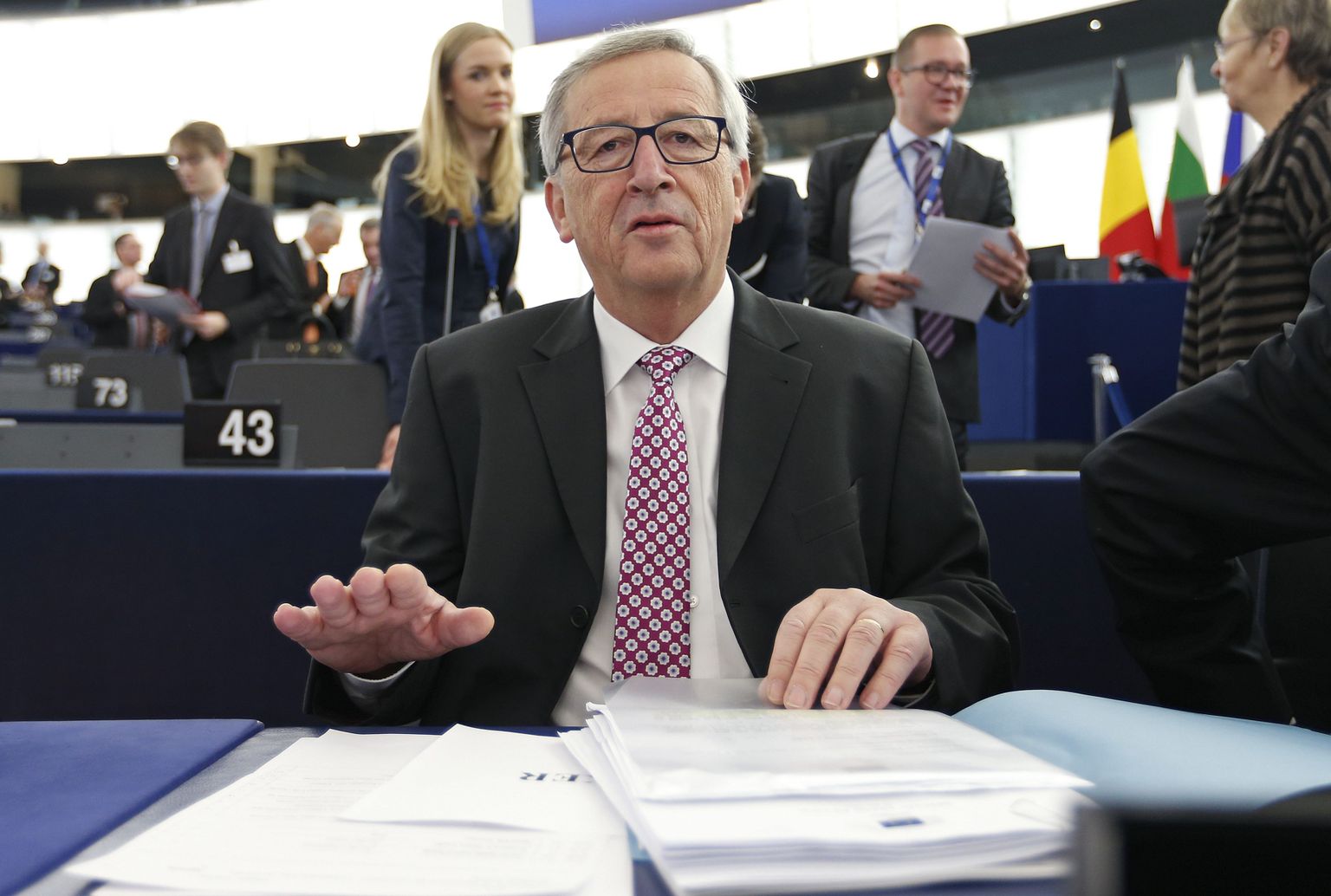 Euroopa Komisjoni president Jean-Claude Juncker esitles kolmapäeval Strabourghis Euroopa Parlamendile komisjoni plaani majanduse elavdamiseks.