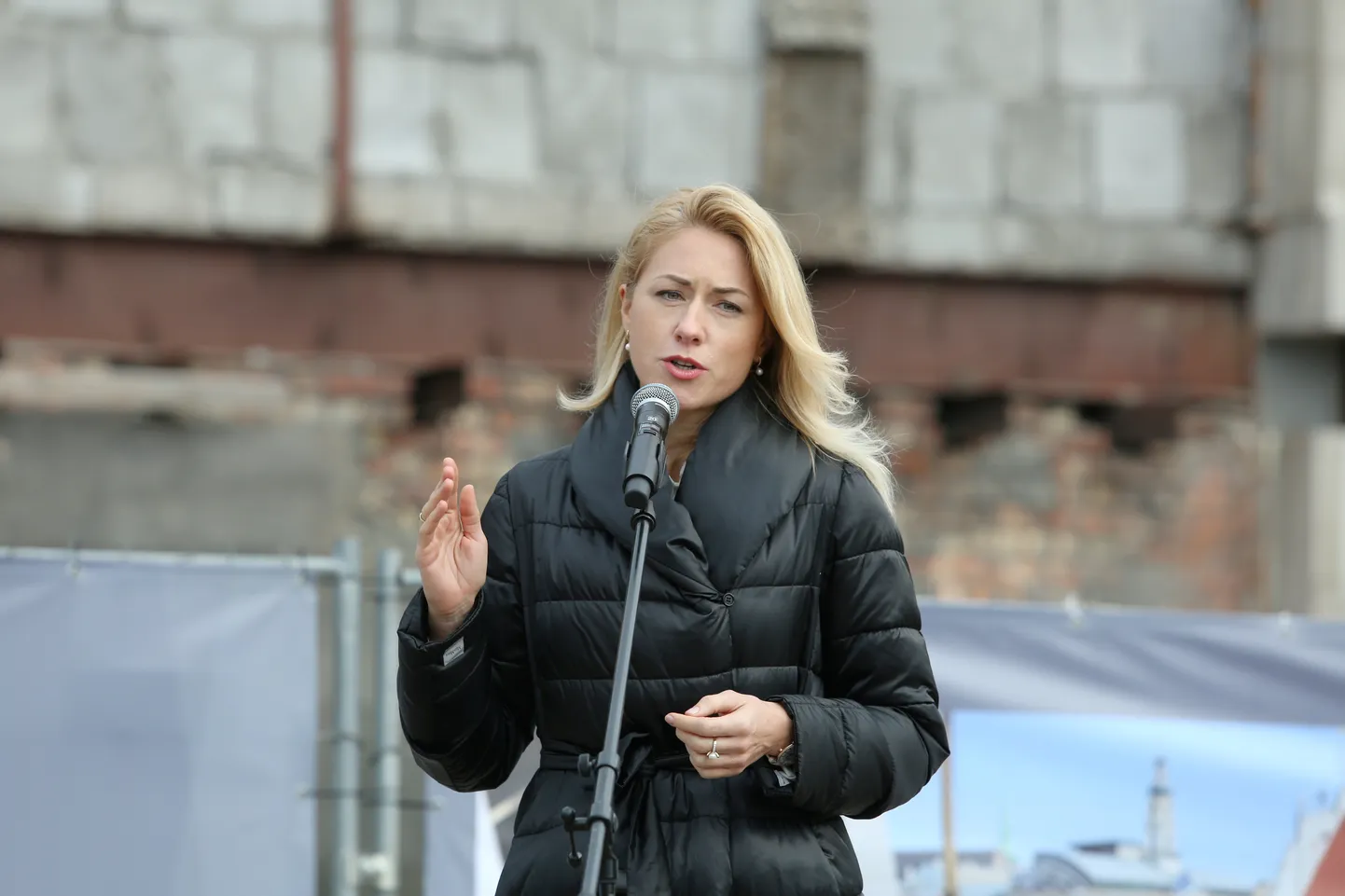 VAS "Valsts nekustamie īpašumi" valdes locekle Kitija Gruškevica piedalās Latvijas Okupācijas muzeja "Nākotnes nams" Spāru svētkos.