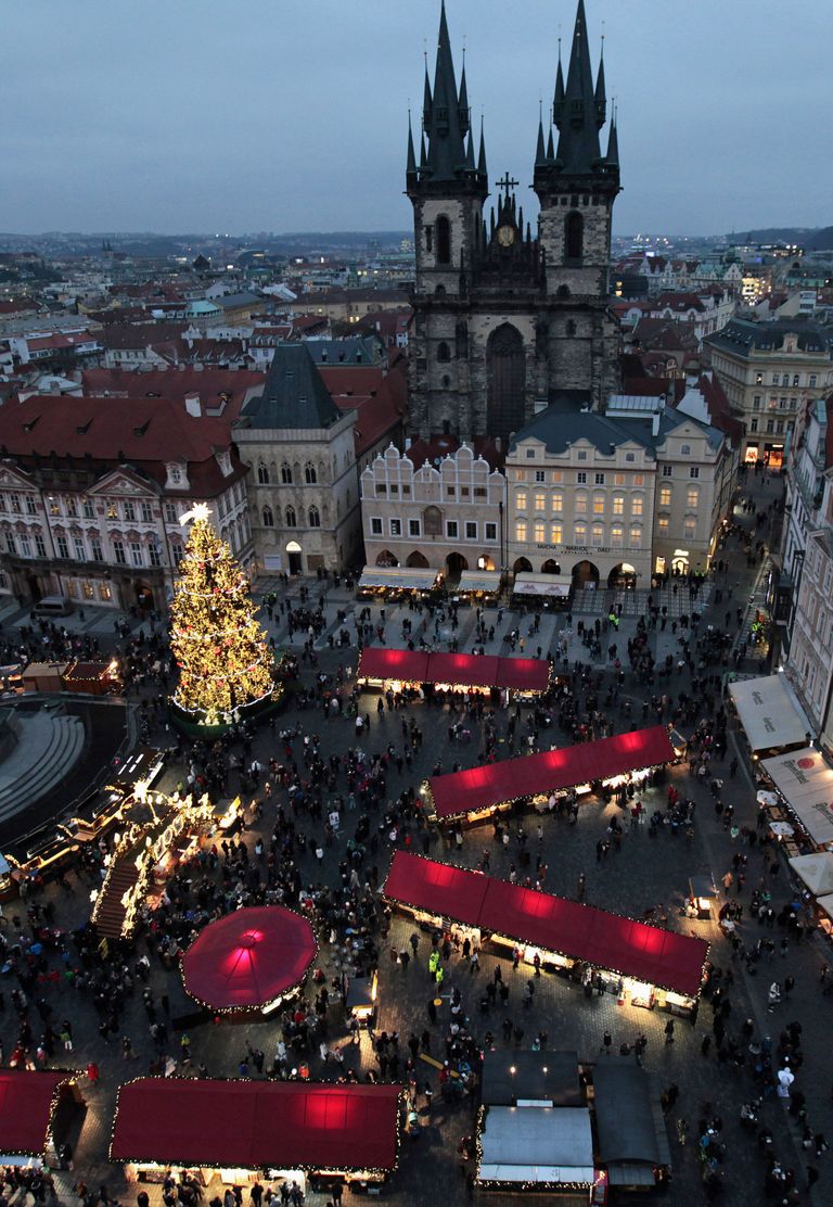 Jõulupuu Prahas. Foto: Reuters