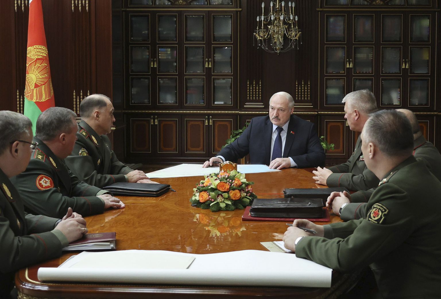 Александр Лукашенко на заседании. Фото иллюстративное.