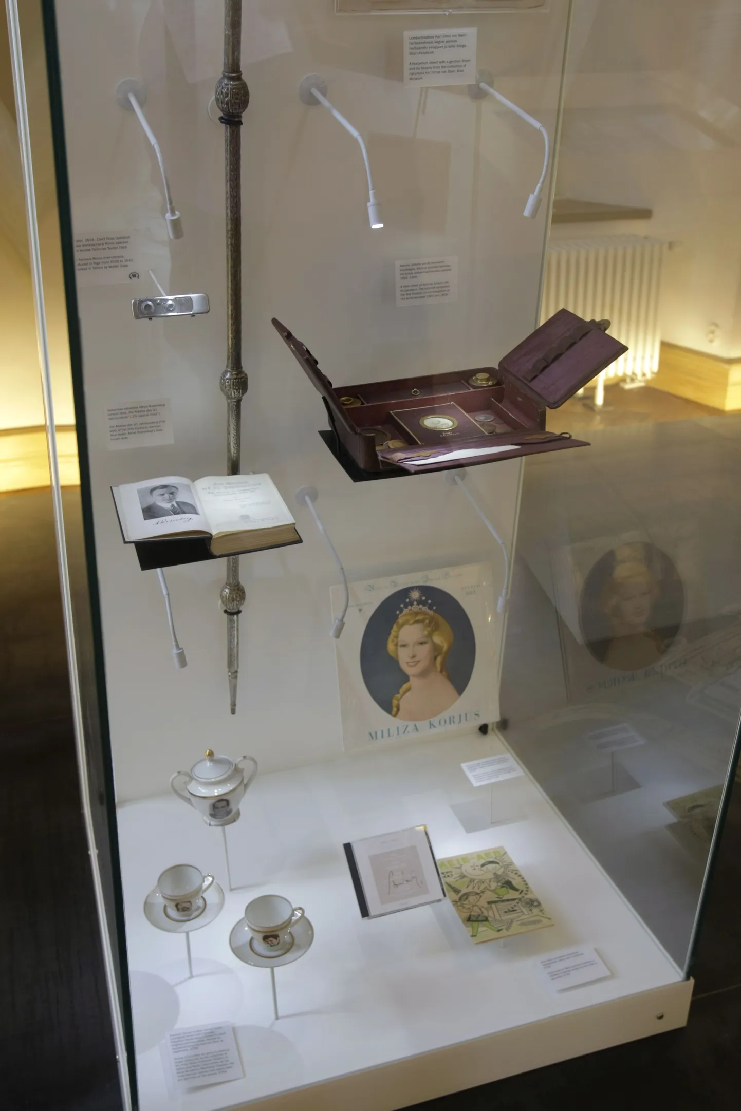 Muuseumivitriinist on kadunud Alfred Rosenbergi puudutav ekspositsioon.