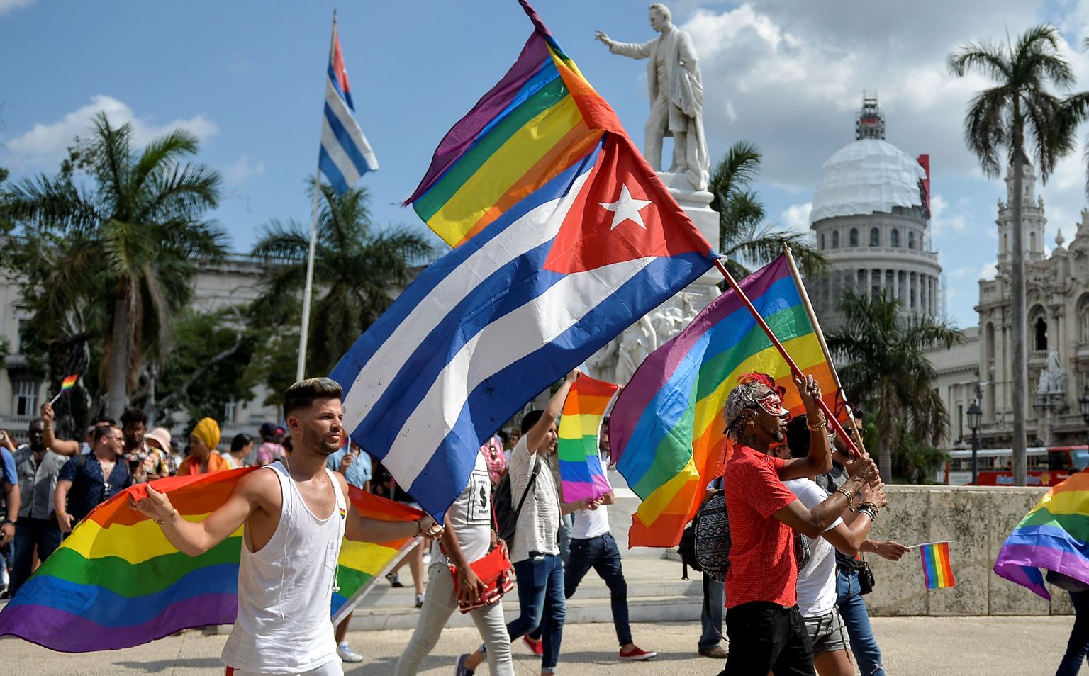 Представители сообщества ЛГБТ в Кубе.