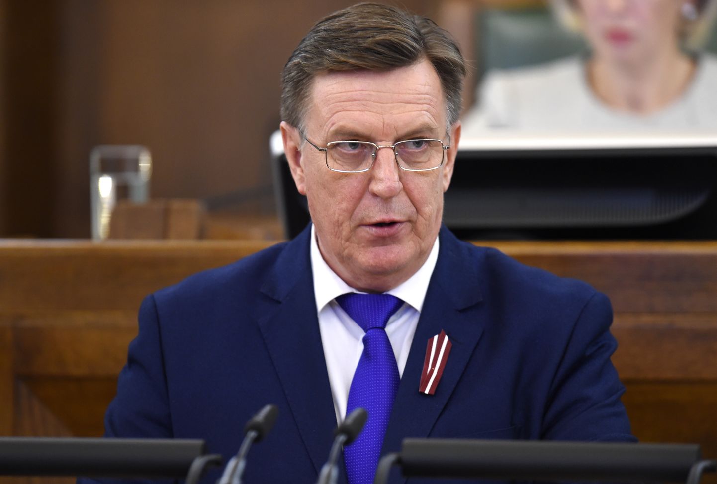 Iekšlietu ministra amata kandidāts Māris Kučinskis.
