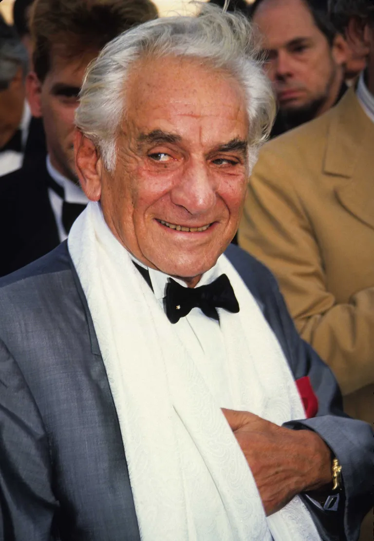 Helilooja Leonard Bernstein.