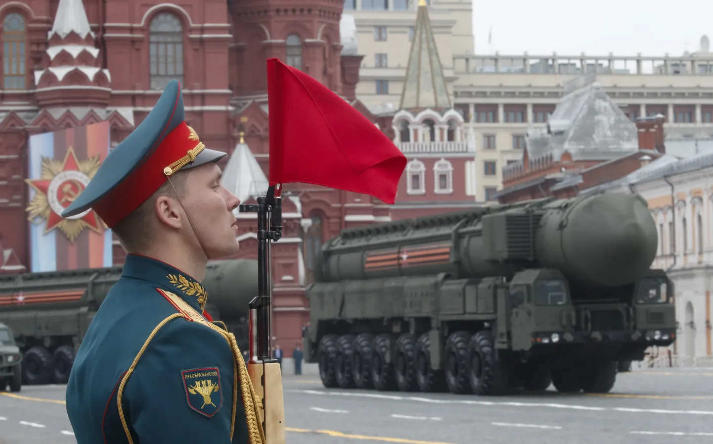 Парад Победы в Москве на Красной площади, 9 мая 2019 года.