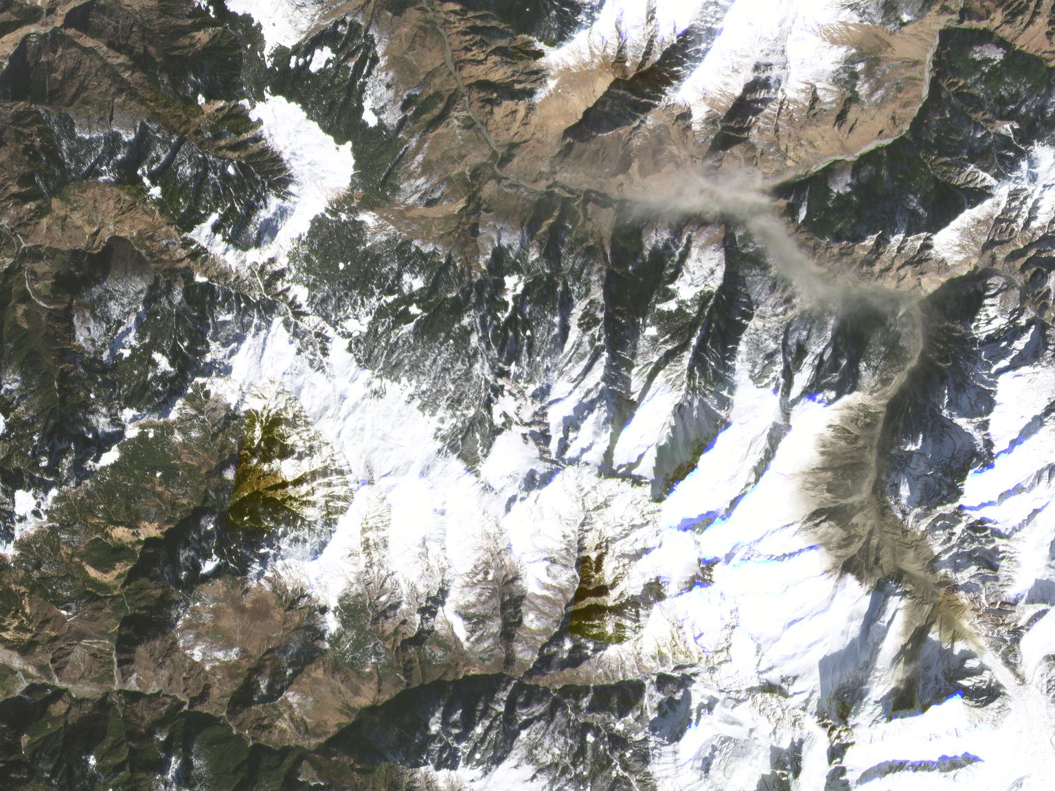 Himalaju ledāji.