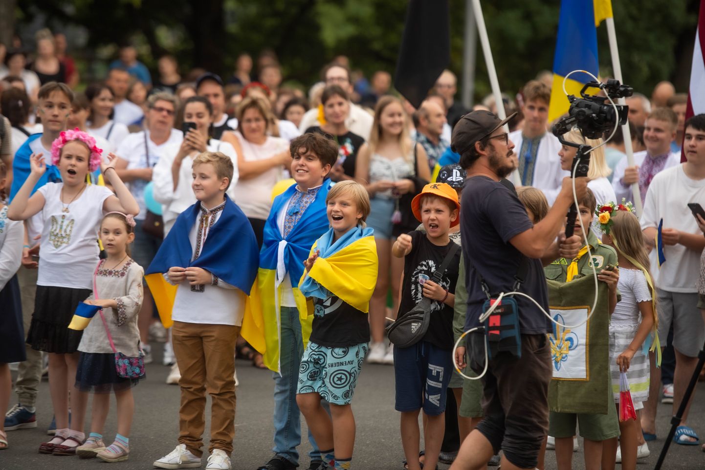 Ukraiņu un Ukrainas draugu gājiens (bērni)