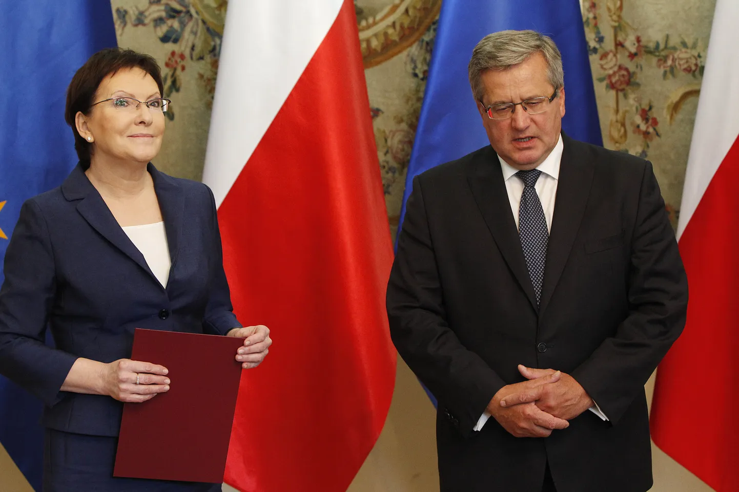 Poola president Bronislaw Komorowski nimetas Ewa Kopaczi peaministrikandidaadiks.