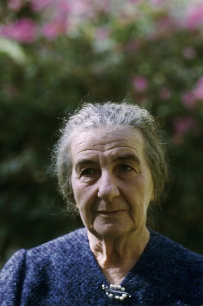 Golda Meir.