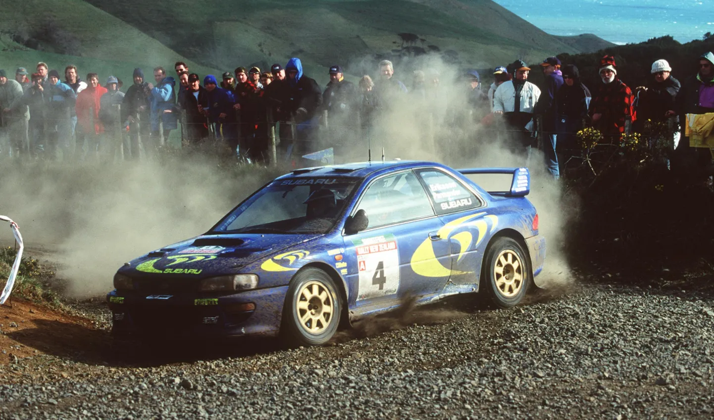 Kenneth Eriksson Uus-Meremaa MM-rallil.