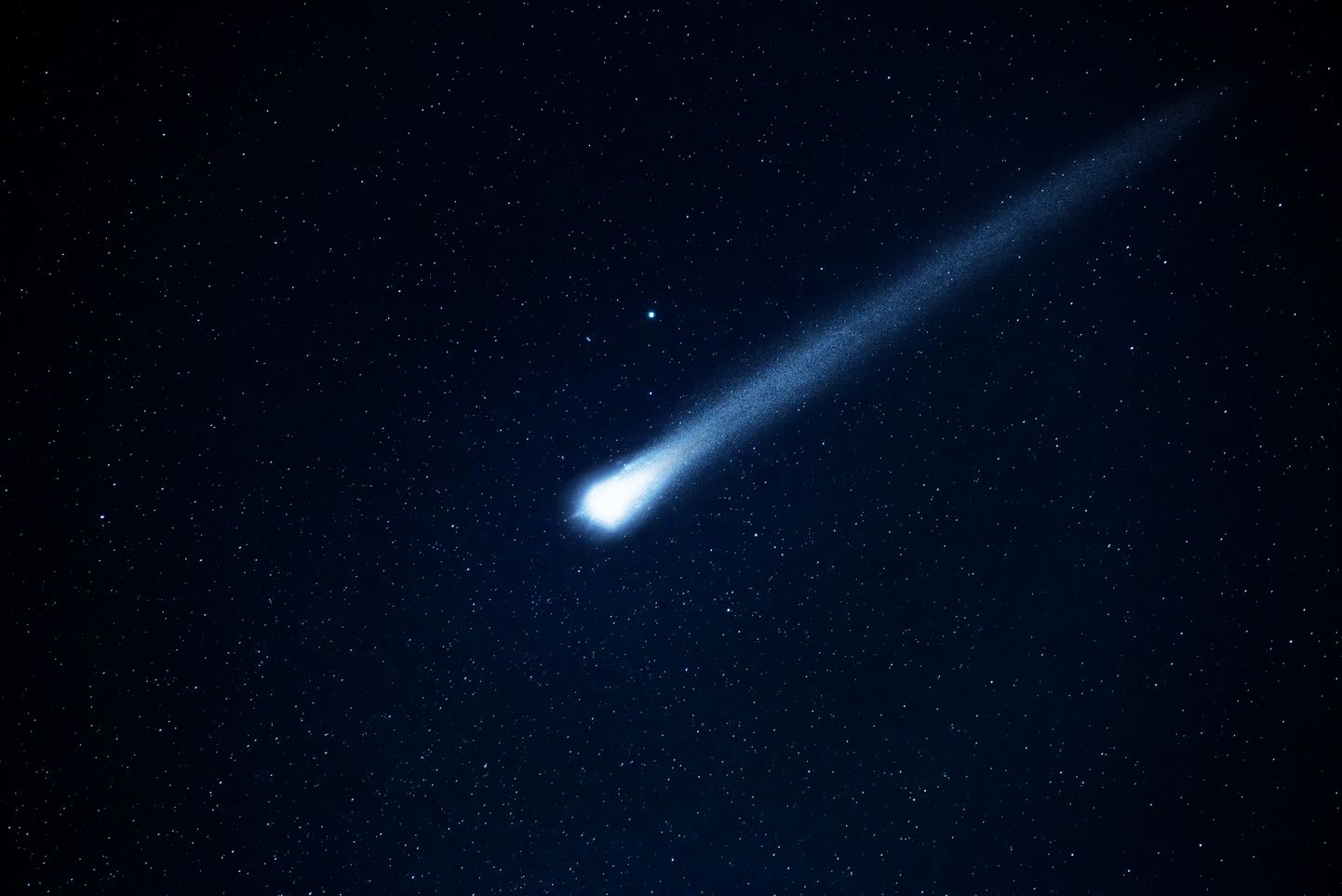 Komeet. Pilt on illustreeriv