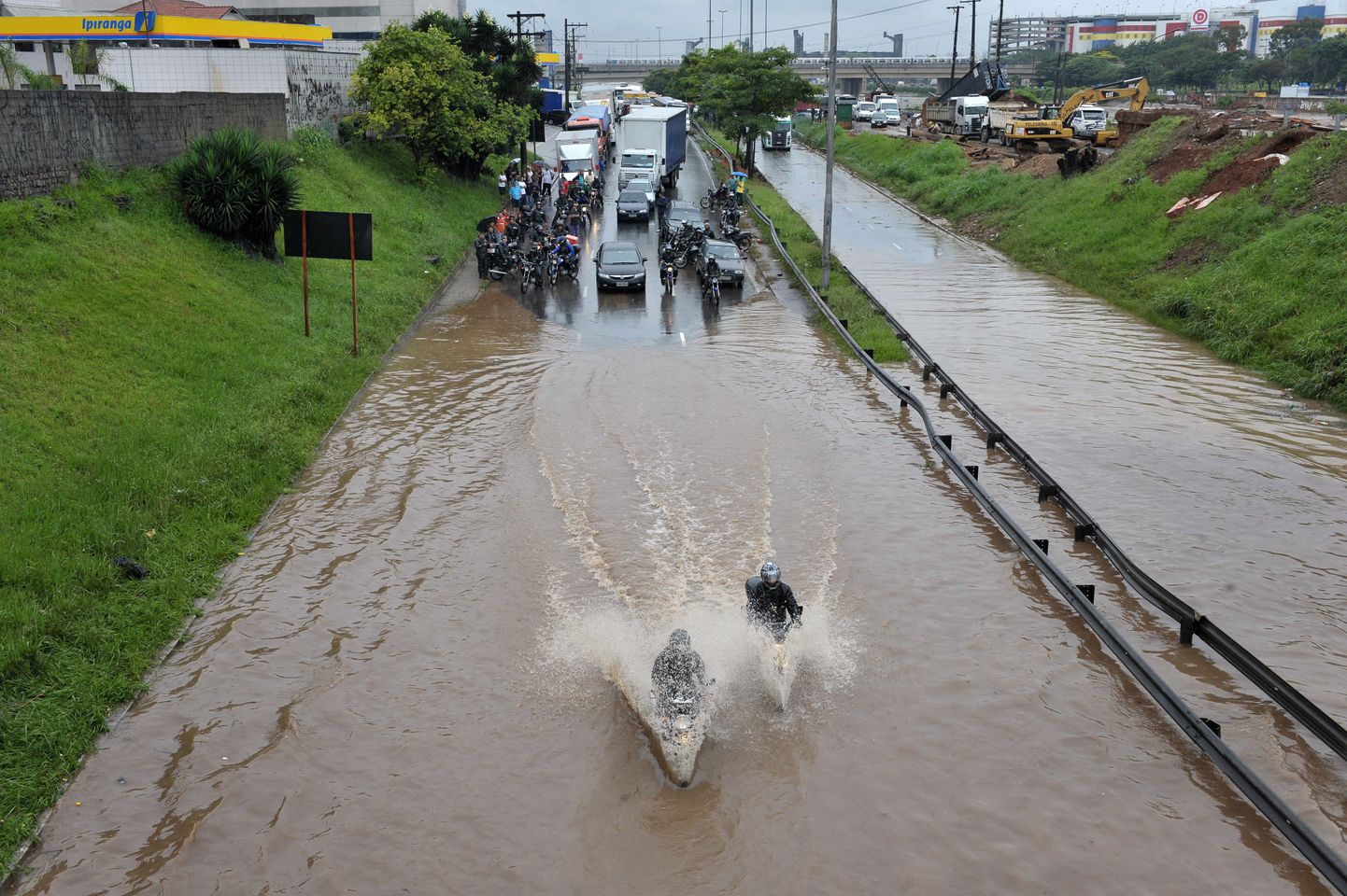 Üleujutused São Paulos.