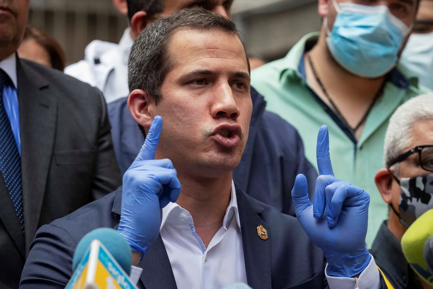 Venezuela opositsiooniliider Juan Guaidó.