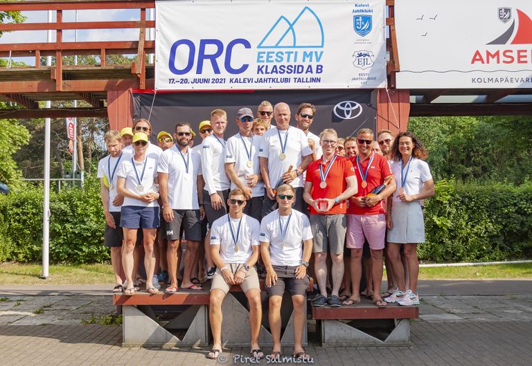 ORC avamerepurjetamise A ja B klassi Eesti Meistrivõistlused 2021 - 18.-20.06.2021 - Autasustamine