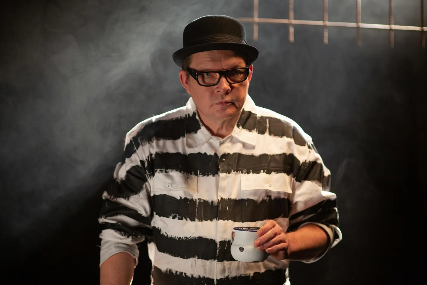 Von Krahli teatri lavastaja ja eestvedaja, toitlustusettevõtja Peeter Jalakas. Fotomeenutus «Jaigi» prooviprotsessilt. FOTO: Kristiina Praks