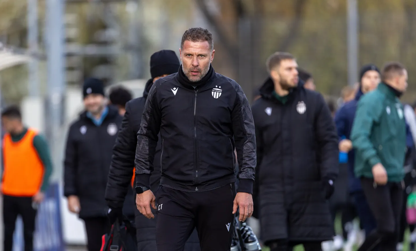 FCI Levadia peatreener Curro Torres unistab suurelt.