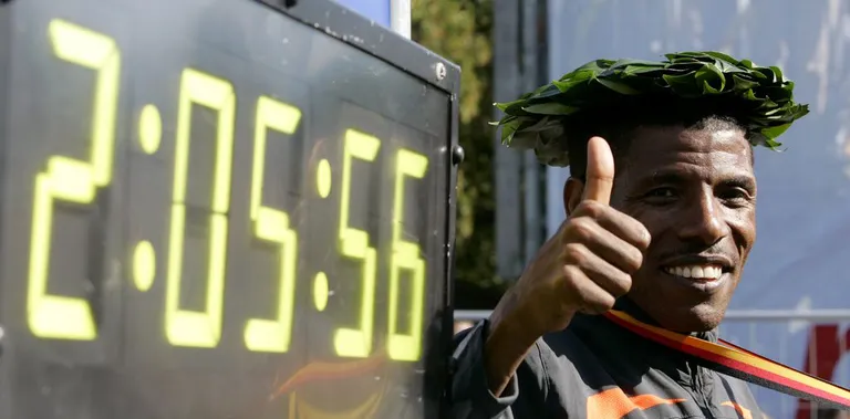 Jooksja Haile Gebrselassie.