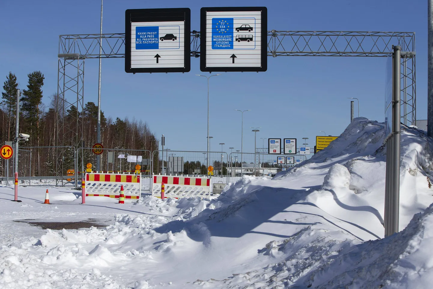 Vaalimaa piiripunkt.