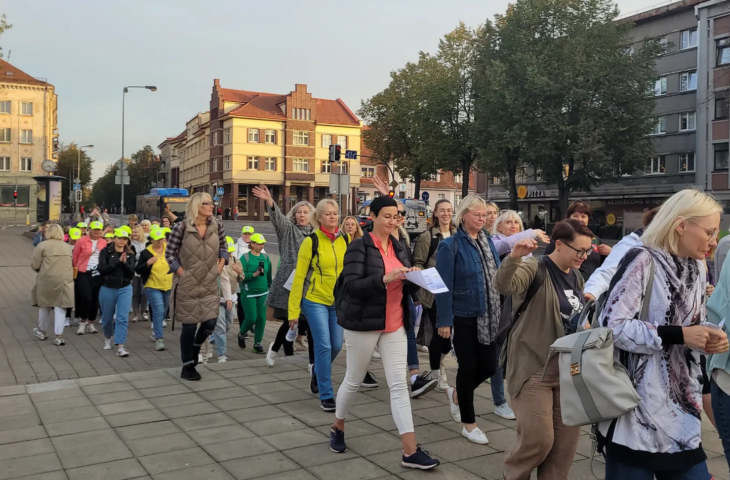 Протест педагогов в Вильнюсе