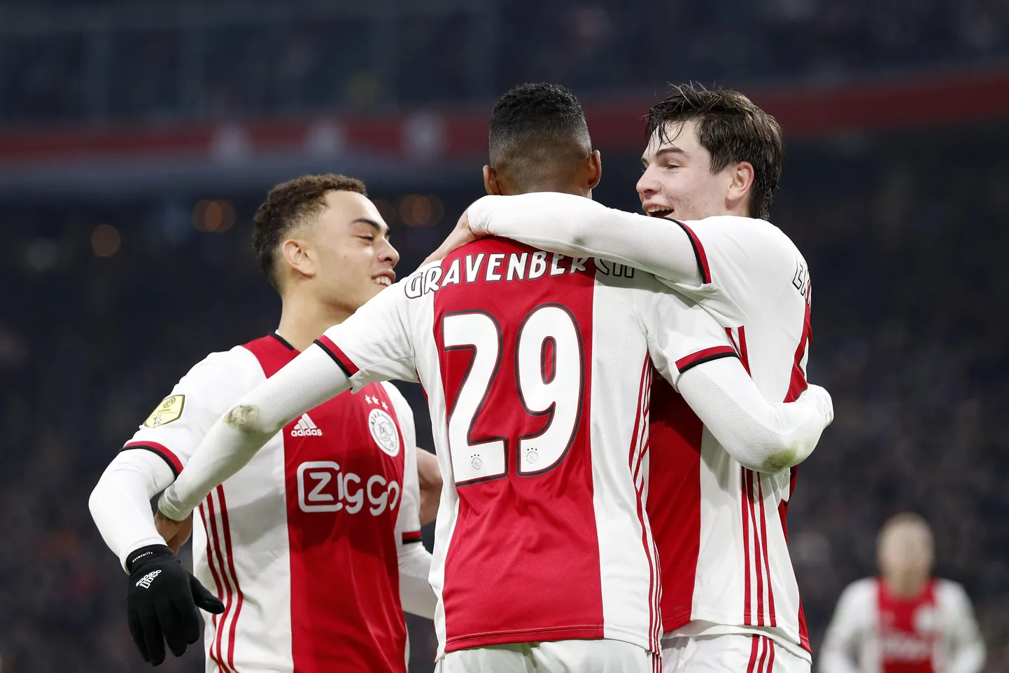 Amsterdami Ajaxi mängijad.