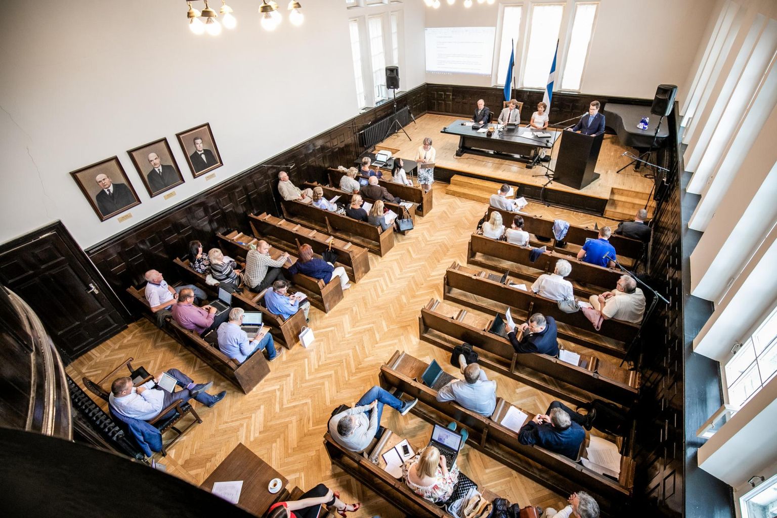 39kohalises Pärnu linnavolikogus on enamuse saavutamiseks vaja vähemalt 20 rahvaesindaja toetust.