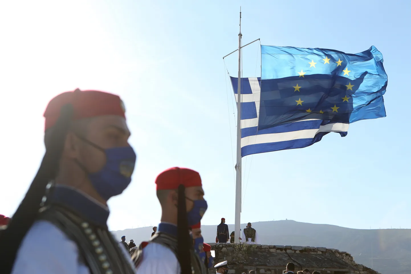 Euroopa päeva tähistamine sellel aastal Ateenas.