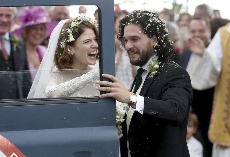 Kit Harington ja Rose Leslie abiellusid 23. juunil 2018