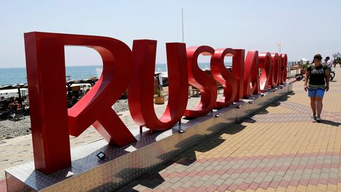 Sočos pēc Putina runas skan dronu trauksmes sirēnas