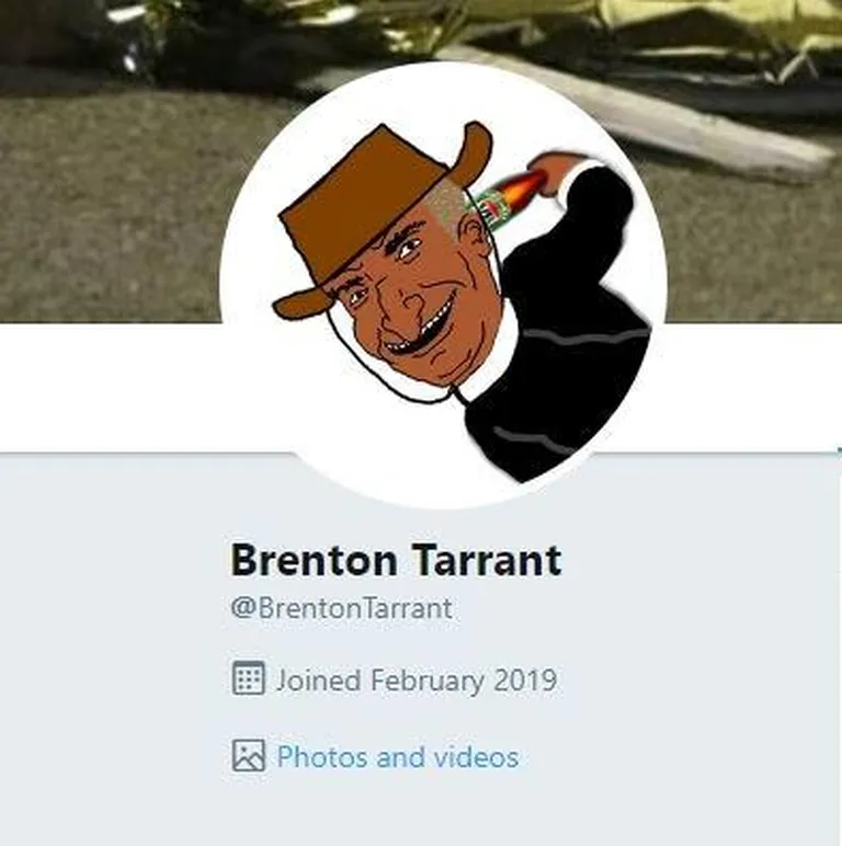 Аккаунт Брентона Тарранта в социальных сетях.