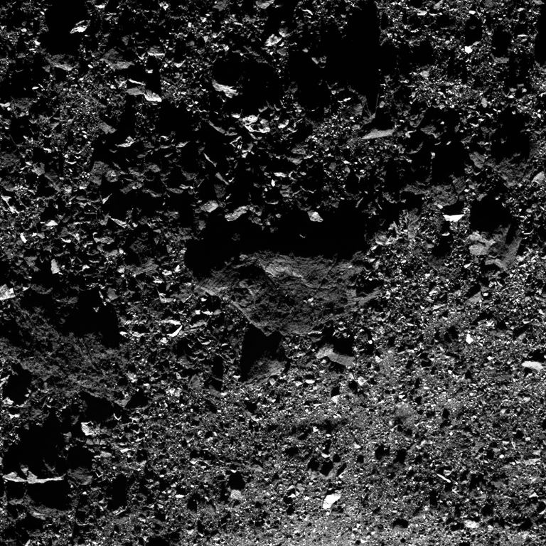 NASA OSIRIS-REx sondi foto Bennu pinnast