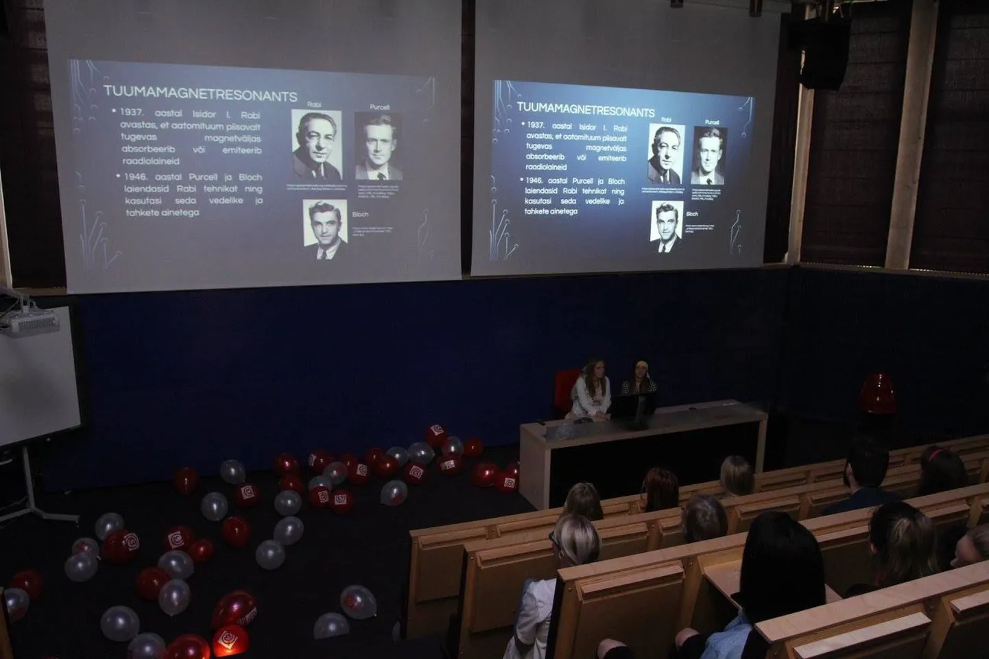 Radioloogiapäev Tartu Tervishoiu Kõrgkoolis.