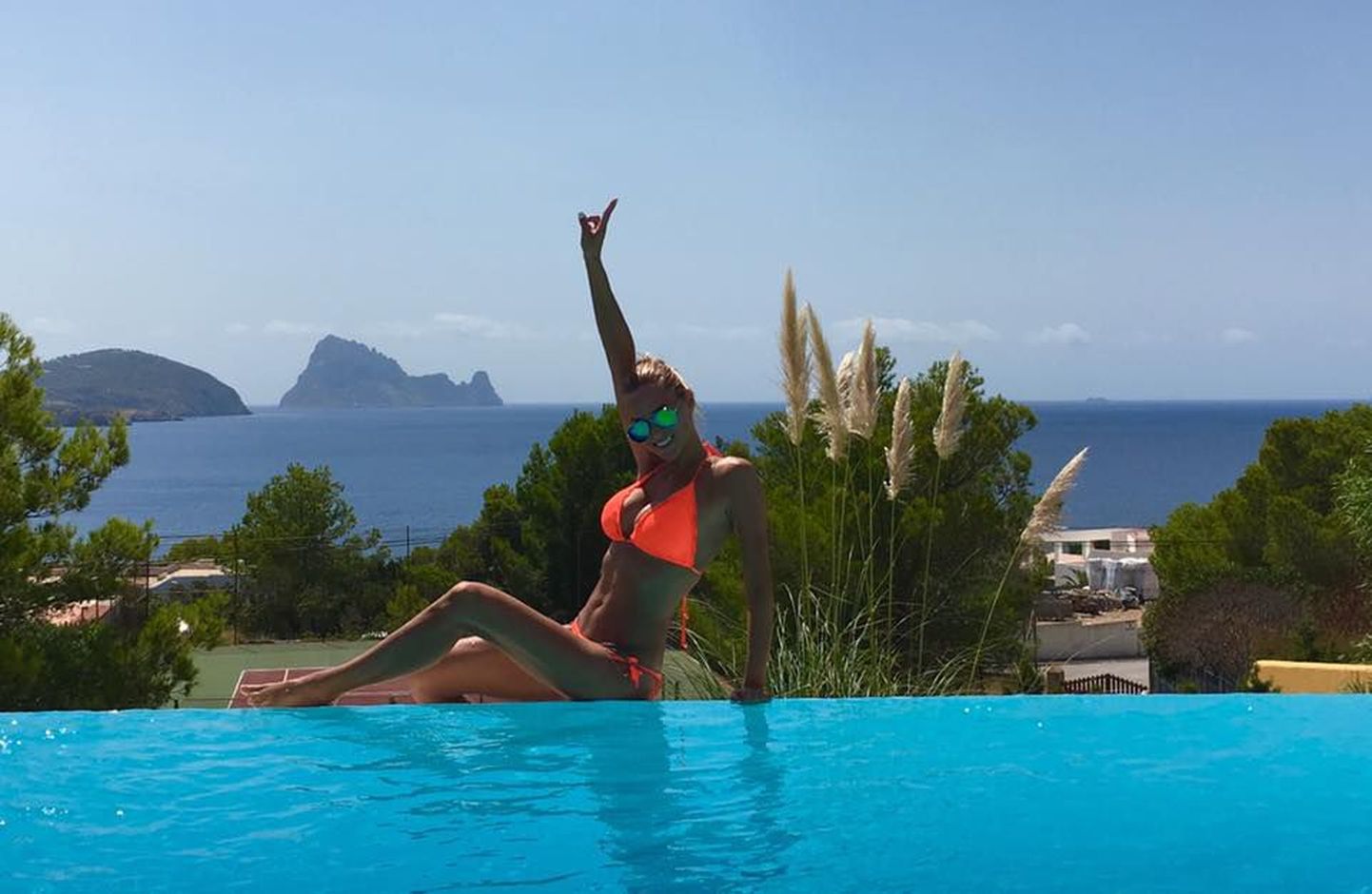 Laura Kõrgemäe naudib elu Ibizal