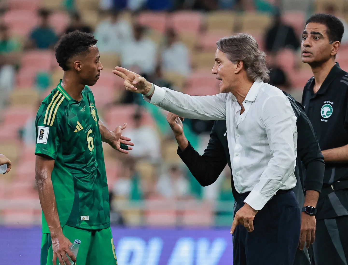 Saudi Arabia koondise nüüdseks endine peatreener Roberto Mancini.