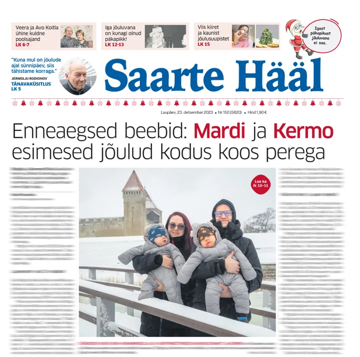 DIGILEHT Saarte Hääl 23. detsember 2023