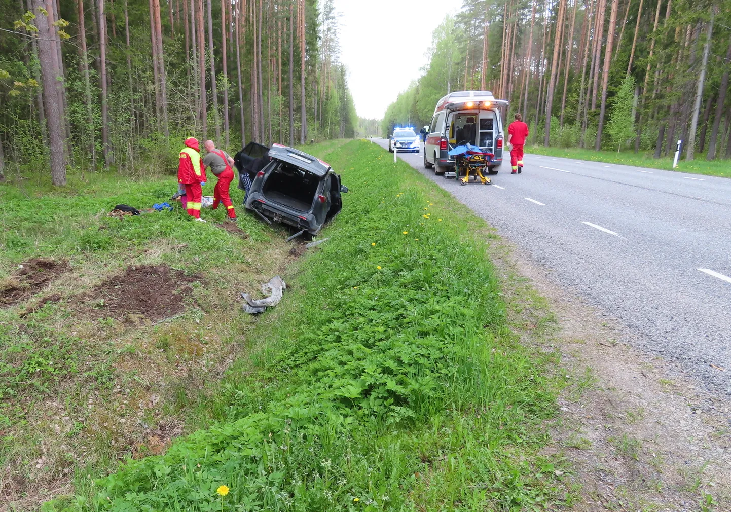 Liiklusõnnetus Põlva vallas
